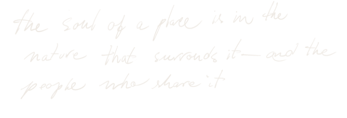 The soul of a place